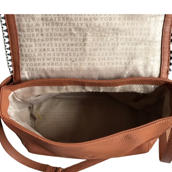 Kate Spade Coralie Sheffield Street Cognac Brown Leather Purse & Matching Wallet - Picture 16 of 16